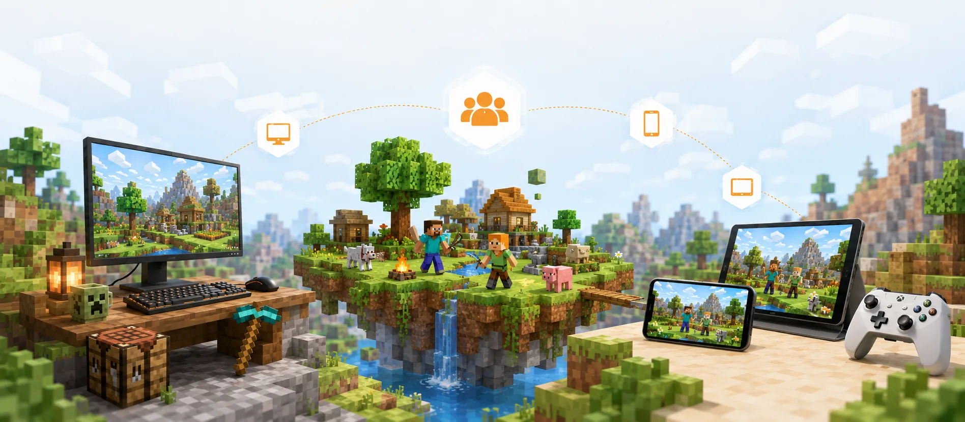 تفاوت مادها ادان‌ها و اسکین‌ها در ماینکرافت Java و Bedrock