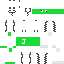 اسکین ماینکرافت ربات سبز با نشان J